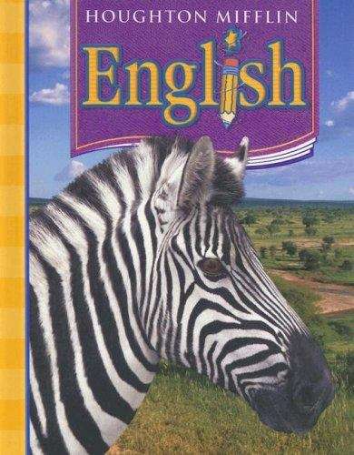 Book cover of Houghton Mifflin: English [Grade 5]