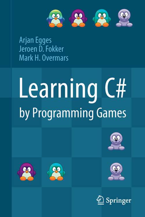 Book cover of Learning C# by Programming Games