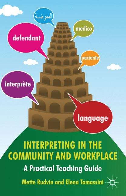 Book cover of Interpreting in the Community and Workplace