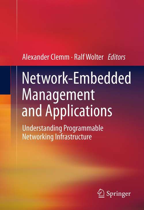 Book cover of Network-Embedded Management and Applications