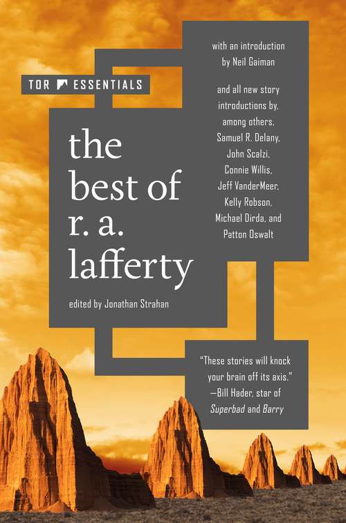 Book cover of The Best of R. A. Lafferty (S. F. Masterworks Ser.)