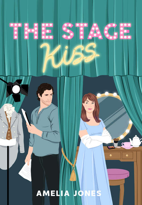 Book cover of The Stage Kiss: A Novel