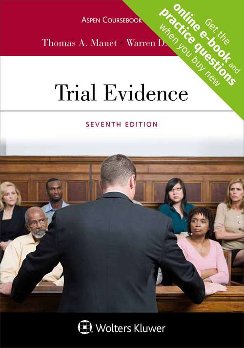 Book cover of Trial Evidence (Seventh Edition) (Aspen Coursebook)