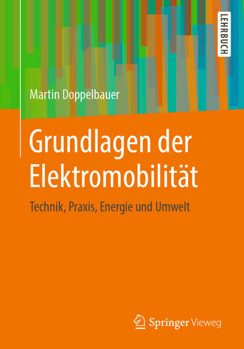 Book cover of Grundlagen der Elektromobilität