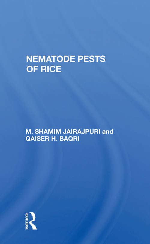 Book cover of Nematode Pests Of Rice