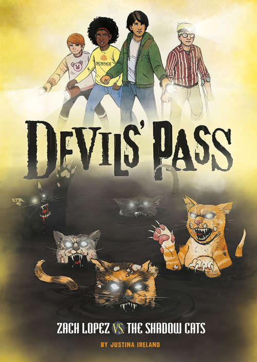 Book cover of Zach Lopez vs. the Shadow Cats (Devils' Pass)