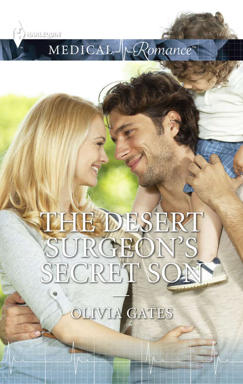 Book cover of The Desert Surgeon's Secret Son