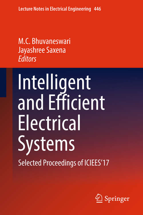 Book cover of Intelligent and Efficient Electrical Systems