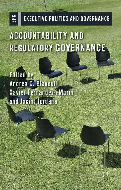 Book cover of Accountability and Regulatory Governance