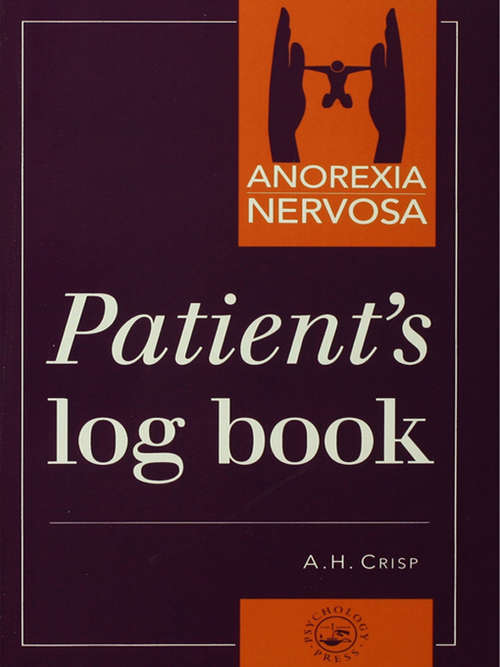 Book cover of Anorexia Nervosa: Patient's Log Book (2)