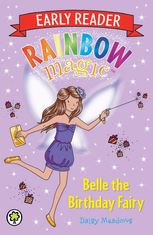 Book cover of Belle the Birthday Fairy (Rainbow Magic Early Reader #4)