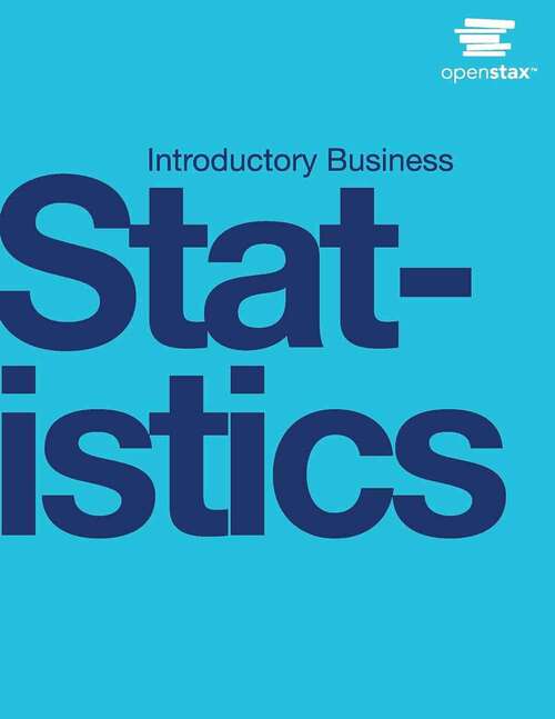 Book cover of Introductory Business Statistics