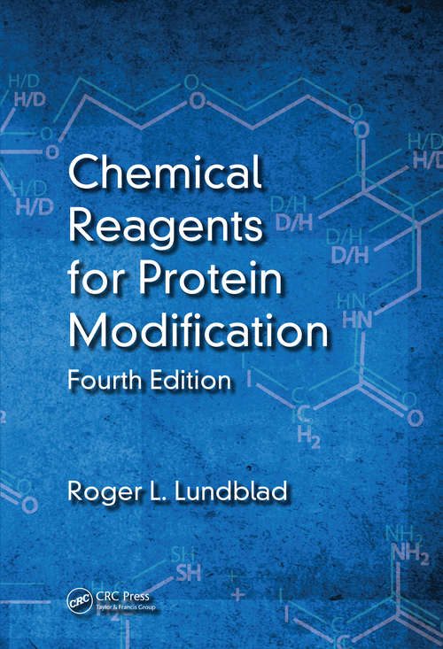 Book cover of Chemical Reagents for Protein Modification