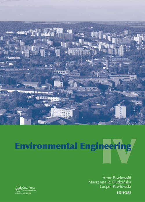 Book cover of Environmental Engineering IV (1)