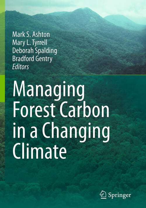 Book cover of Managing Forest Carbon in a Changing Climate