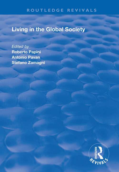 Book cover of Living in the Global Society (Routledge Revivals)