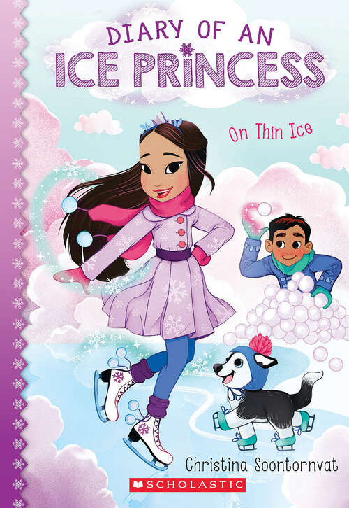 Book cover of On Thin Ice (Diary of an Ice Princess #3)