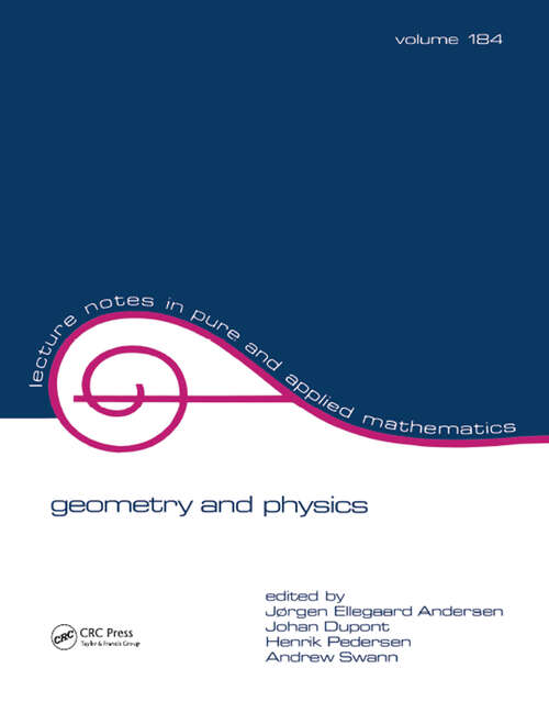 Book cover of Geometry and Physics