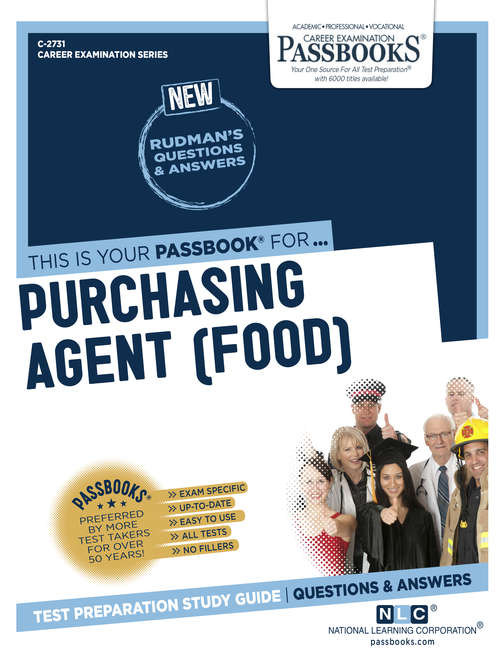 Book cover of Purchasing Agent (Food): Passbooks Study Guide (Career Examination Series: C-638)