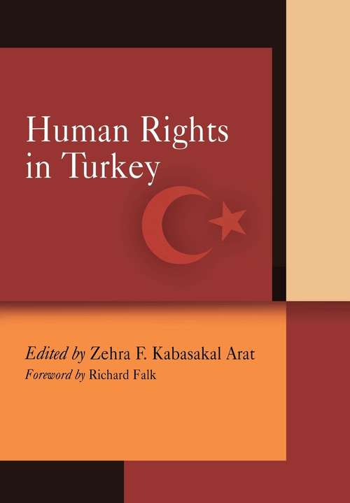 Book cover of Human Rights in Turkey (Pennsylvania Studies in Human Rights)