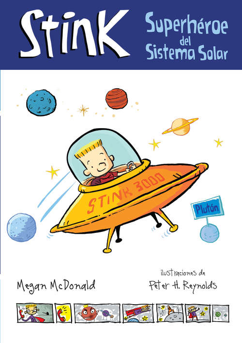 Book cover of Stink Superhéroe del sistema solar