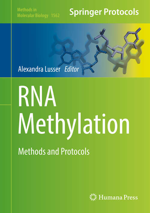 Book cover of RNA Methylation