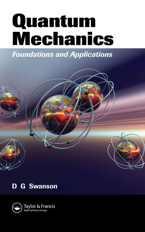 Book cover of Quantum Mechanics: Foundations and Applications