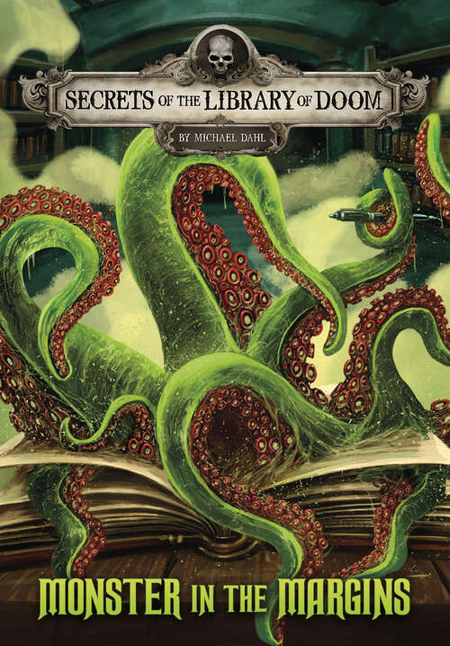 Book cover of Monster in the Margins (Secrets of the Library of Doom)