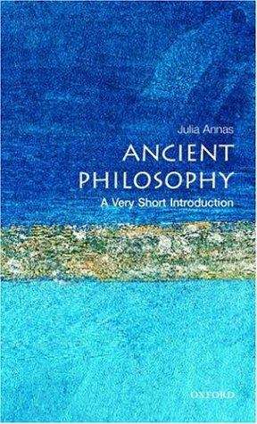 Book cover of Ancient Philosophy: A Very Short Introduction