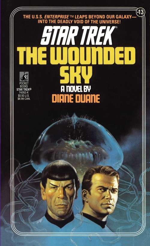 Book cover of The Wounded Sky (Star Trek: The Original Series #13)