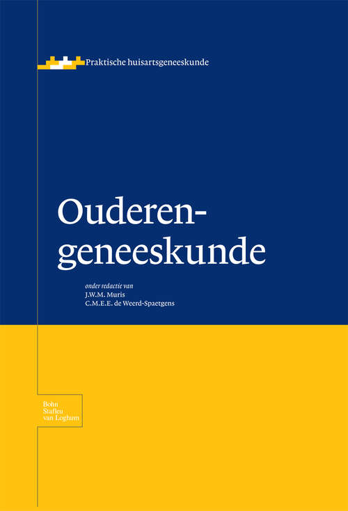Book cover of Ouderengeneeskunde