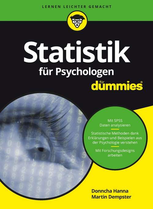 Book cover of Statistik für Psychologen für Dummies (Für Dummies)