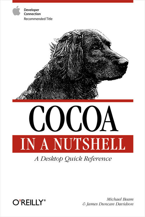 Book cover of Cocoa in a Nutshell: A Desktop Quick Reference (1)