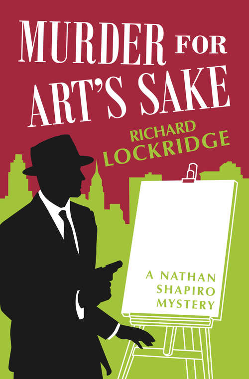 Book cover of Murder for Art's Sake (The Nathan Shapiro Mysteries #4)