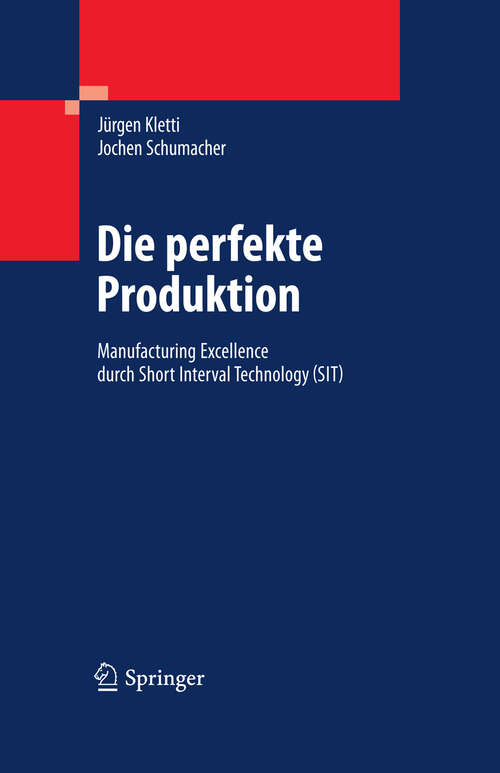 Book cover of Die perfekte Produktion