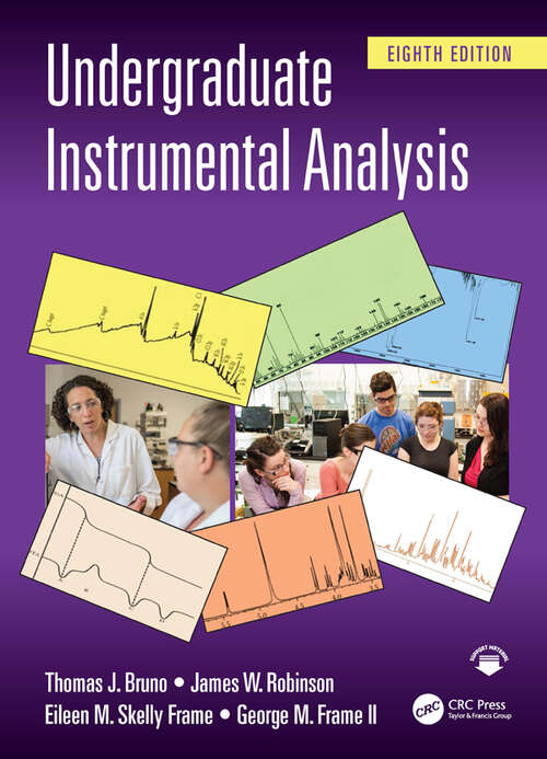 Book cover of Undergraduate Instrumental Analysis (8)