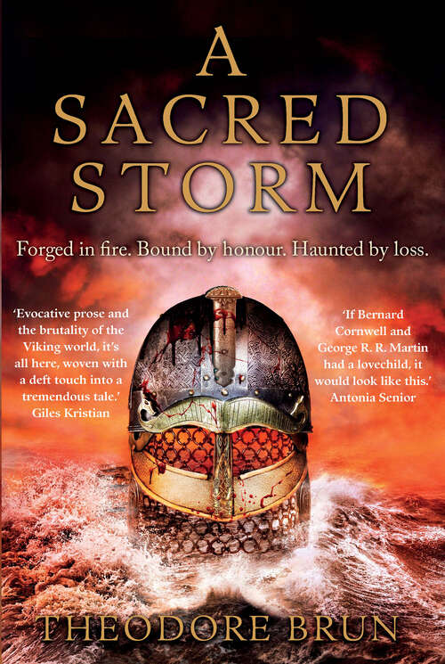 Book cover of A Sacred Storm: Where History Meets Fantasy, For Fans Of Bernard Cornwall And George Rr Martin (The Wanderer Chronicles #2)