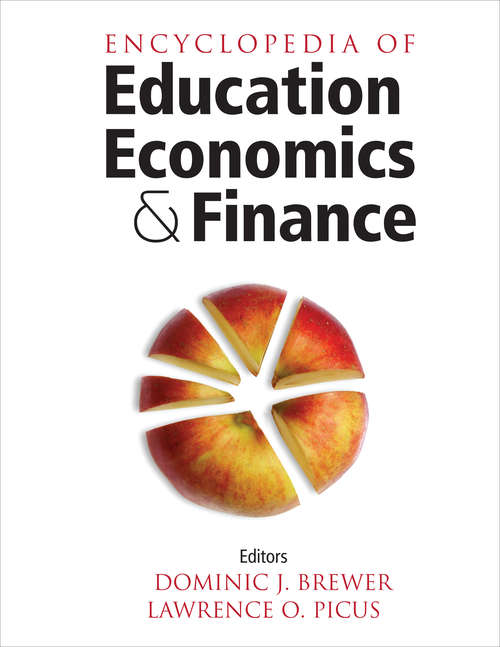 Book cover of Encyclopedia of Education Economics and Finance