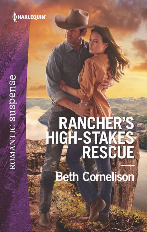 Book cover of Rancher's High-Stakes Rescue: Colton's Christmas Cop Rancher's High-stakes Rescue Killer Smile Undercover Passion (Original) (The McCall Adventure Ranch #2)