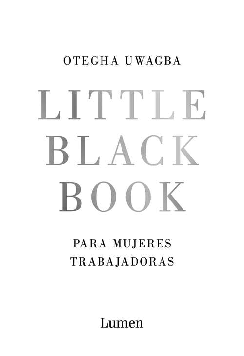 Book cover of Little Black Book para mujeres trabajadoras