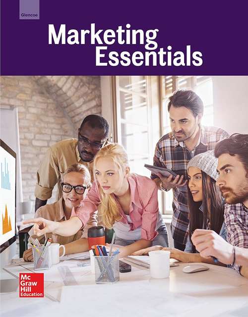 Book cover of Glencoe Marketing Essentials