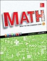 Book cover of Glencoe Math: Built to the Common Core, CCSS [Grade 7, Volume 1]