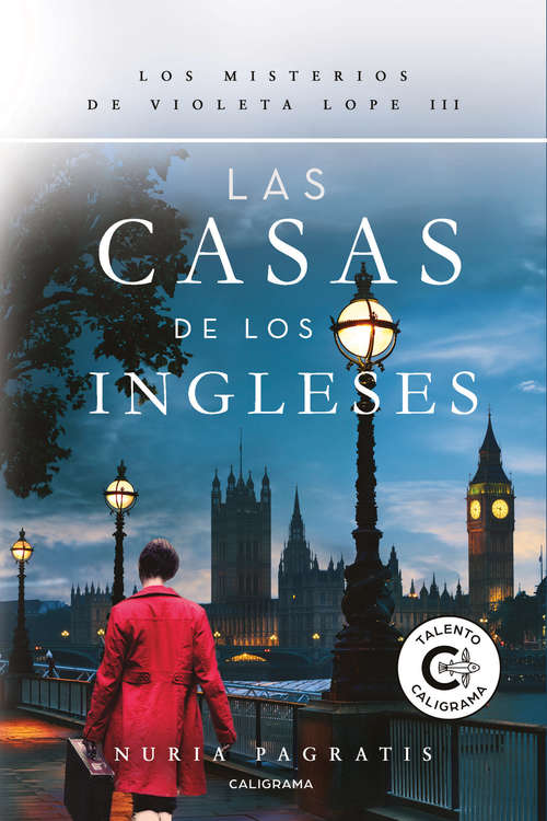 Book cover of Las casas de los ingleses: Los misterios de Violeta Lope III