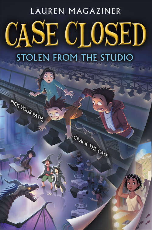 Book cover of Case Closed #2: Stolen from the Studio (Case Closed #2)