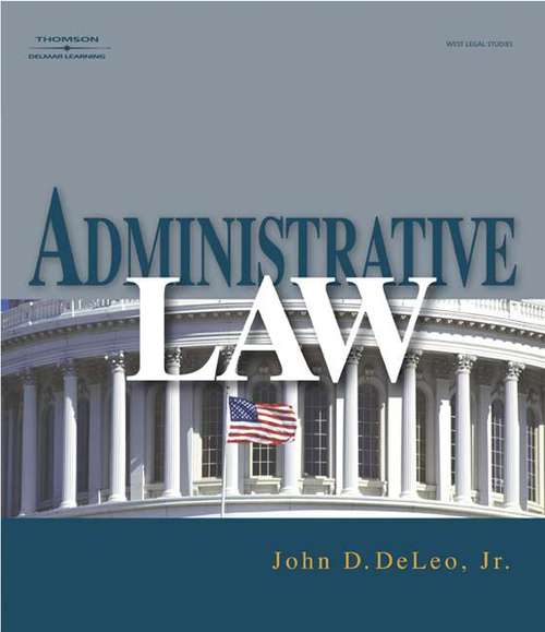 Book cover of Administrative Law