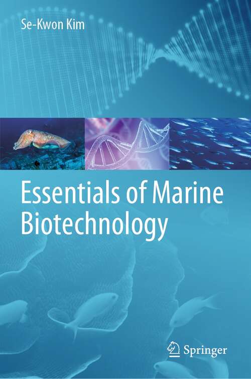 Book cover of Essentials of Marine Biotechnology (1st ed. 2019)