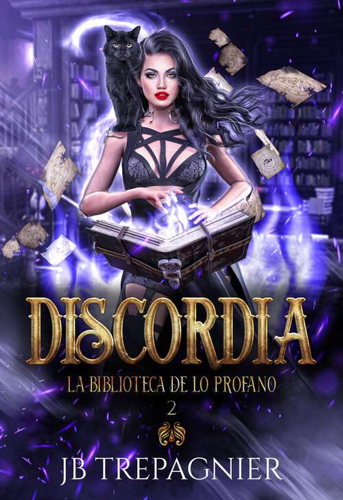 Book cover of Discordia (La Biblioteca de lo Profano 2 #2)