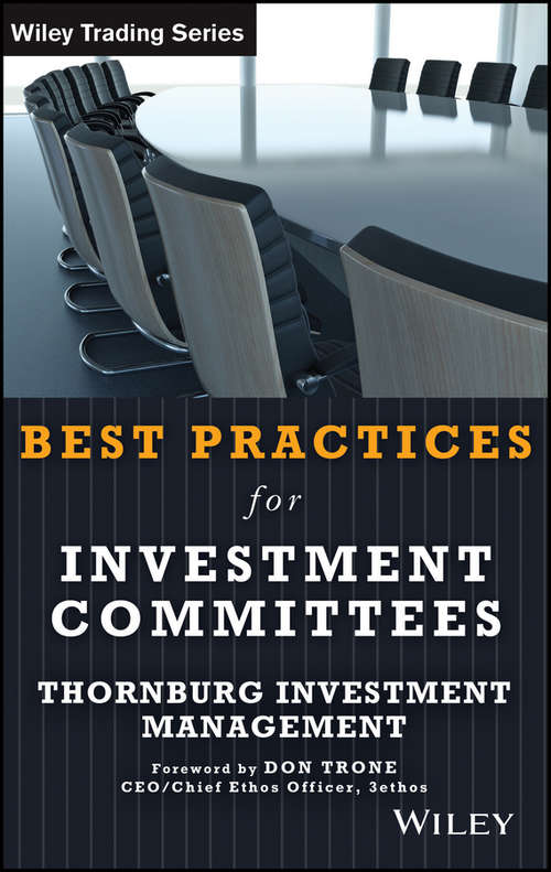 Book cover of Best Practices for Investment Committees