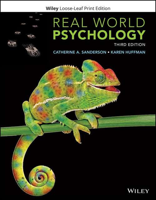 Book cover of Real World Psychology (Third Edition)