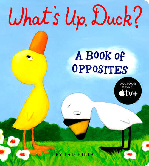 Book cover of What's Up, Duck?: A Book of Opposites (Duck & Goose)